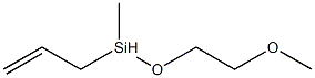 (2-Methoxyethoxy)(methyl)(2-propenyl)silane Structure