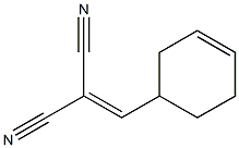 3-Cyclohexenylmethylenemalononitrile 구조식 이미지