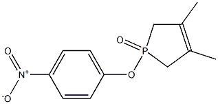 1-(4-Nitrophenoxy)-3,4-dimethyl-2,5-dihydro-1H-phosphole 1-oxide Structure