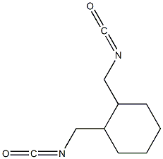 (Cyclohexane-1,2-diylbismethylene)diisocyanate 구조식 이미지