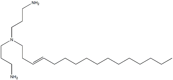 N,N-Bis(3-aminopropyl)-3-hexadecen-1-amine 구조식 이미지