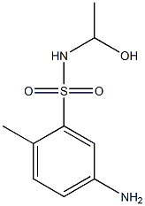 5-Amino-2-methyl-N-(1-hydroxyethyl)benzenesulfonamide Structure