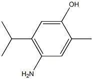 4-Amino-5-isopropyl-2-methylphenol Structure