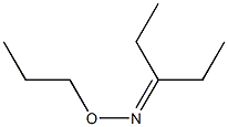 3-Pentanone O-propyl oxime 구조식 이미지