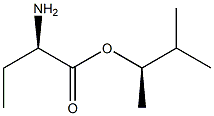 (R)-2-Aminobutanoic acid (R)-1,2-dimethylpropyl ester Structure