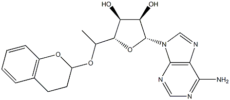 Methylchromanyladenosine 구조식 이미지