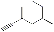 (S)-5-Methyl-3-methylene-1-heptyne 구조식 이미지