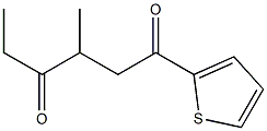 3-Methyl-1-(2-thienyl)-1,4-hexanedione 구조식 이미지