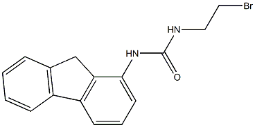 1-(2-Bromoethyl)-3-(9H-fluoren-1-yl)urea Structure