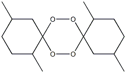 1,4,10,13-Tetramethyl-7,8,15,16-tetraoxadispiro[5.2.5.2]hexadecane 구조식 이미지