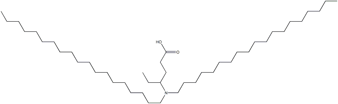 4-(Dinonadecylamino)hexanoic acid Structure