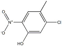 5-Chloro-4-methyl-2-nitrophenol 구조식 이미지