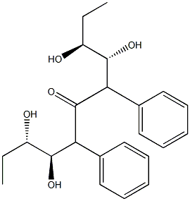 Phenyl[(2R,3S)-2,3-dihydroxypentyl] ketone Structure