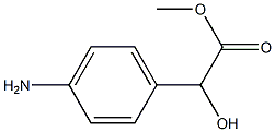 (+)-p-Amino-L-mandelic acid methyl ester 구조식 이미지