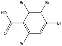 2,3,4,6-Tetrabromobenzoic acid 구조식 이미지