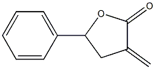 3-Methylene-5-phenyltetrahydrofuran-2-one Structure