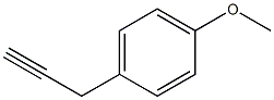 4-Propargylanisole 구조식 이미지