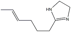 2-(4-Hexenyl)-1-imidazoline Structure