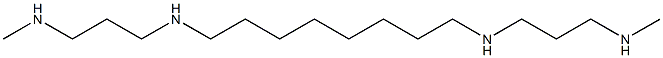 N,N'-Bis(3-methylaminopropyl)-1,8-octanediamine Structure