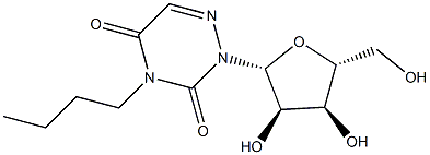 3-Butyl-6-azauridine Structure