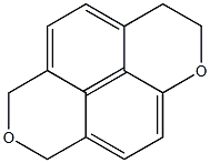 1,3,6,8-Tetrahydro[2]benzopyrano[6,5,4-def][2]benzopyran 구조식 이미지