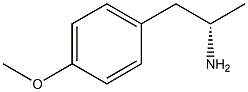 (2S)-1-(4-Methoxyphenyl)-2-propaneamine 구조식 이미지