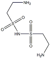 2,2'-(Iminobissulfonyl)bis(ethanamine) 구조식 이미지