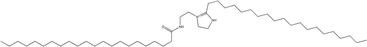 1-[2-(Docosanoylamino)ethyl]-2-icosyl-1-imidazoline-1-ium Structure