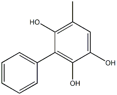5-Methyl-3-phenyl-1,2,4-benzenetriol 구조식 이미지