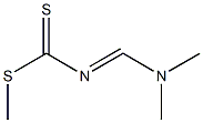 N-(Dimethylaminomethylene)dithiocarbamic acid methyl ester 구조식 이미지