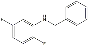 N-(2,5-Difluorophenyl)benzenemethanamine 구조식 이미지