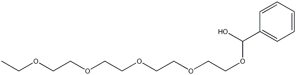 2-Phenyl-1,3,6,9,12,15-hexaoxaheptadecane 구조식 이미지