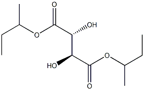 meso-Tartaric acid di-sec-butyl ester Structure