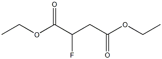 Fluorosuccinic acid diethyl ester Structure