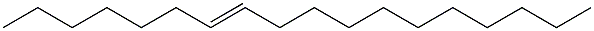 (E)-7-Octadecene Structure