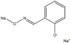 Sodium 2-(sodiooxyiminomethyl)phenolate Structure