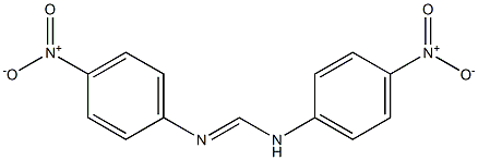 N1,N2-Bis(4-nitrophenyl)formamidine 구조식 이미지