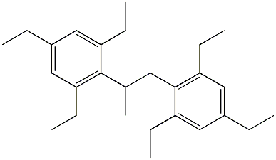 2,2'-(1,2-Propanediyl)bis(1,3,5-triethylbenzene) Structure