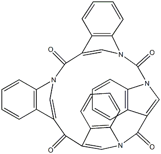 3,1'-[[[1,3'-Carbonylbis(1H-indole)]-3,1'-diyl]biscarbonyl][1,3'-carbonylbis(1H-indole)] Structure