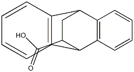 9,10-Dihydro-9,10-ethanoanthracene-11-carboxylic acid Structure