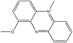 1-Methoxy-5-methyl-5-phenazinium 구조식 이미지