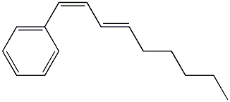 (1Z,3E)-1-Phenyl-1,3-nonadiene Structure