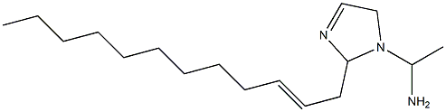 1-(1-Aminoethyl)-2-(2-dodecenyl)-3-imidazoline Structure