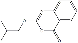 2-Isobutyloxy-4H-3,1-benzoxazin-4-one 구조식 이미지