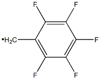 (2,3,4,5,6-Pentafluorophenyl)methylradical Structure