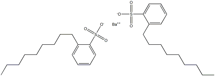 Bis(2-nonylbenzenesulfonic acid)barium salt 구조식 이미지