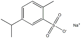 p-Cymene-2-sulfonic acid sodium salt 구조식 이미지