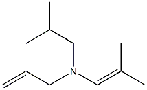 N-Allyl-N-(2,2-dimethylvinyl)-2-methylpropan-1-amine 구조식 이미지