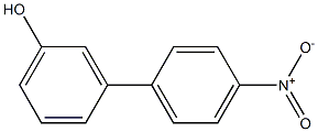 3-(4-Nitrophenyl)phenol 구조식 이미지