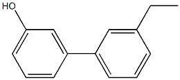 3-(3-Ethylphenyl)phenol Structure